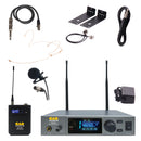 CAD WX1800BP True Diversity UHF Wireless BodyPack Microphone System - Frequency Agile