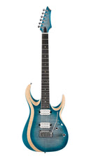Cort X700DUALITYII-PIB X Series Duality II Double Cutaway Electric Guitar. Polar Ice Burst