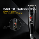 CAD AMC105-2-19 Omni Dynamic Mic with 2 DPDT Push-to-Talk Switch 19in Gooseneck & 2-3/4in Flange