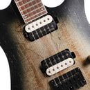 Cort KX300OPRB KX Series Electric Guitar. Open Pore Raw Burst
