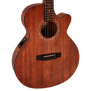 Cort SFXMEMOP SFX Series Acoustic Electric Cutaway Guitar. Open Pore Mahogany