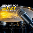 CAD D104 Supercardioid Dynamic Drum Microphone with Integrated Mount & Bag