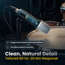 CAD D85 Compact Dynamic Snare Drum Microphone with Clip & Bag