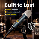 CAD D85 Compact Dynamic Snare Drum Microphone with Clip & Bag