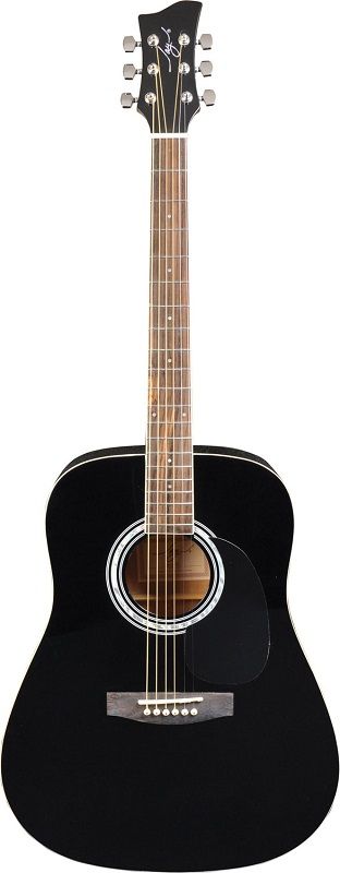 Jay Turser JJ45-BK Jay Jr 3/4 Size Acoustic Guitar. Black