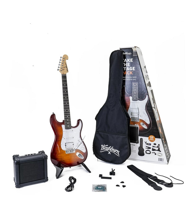 Washburn SDFSBPACK Sonamaster Take the Stage Electric Guitar Pack